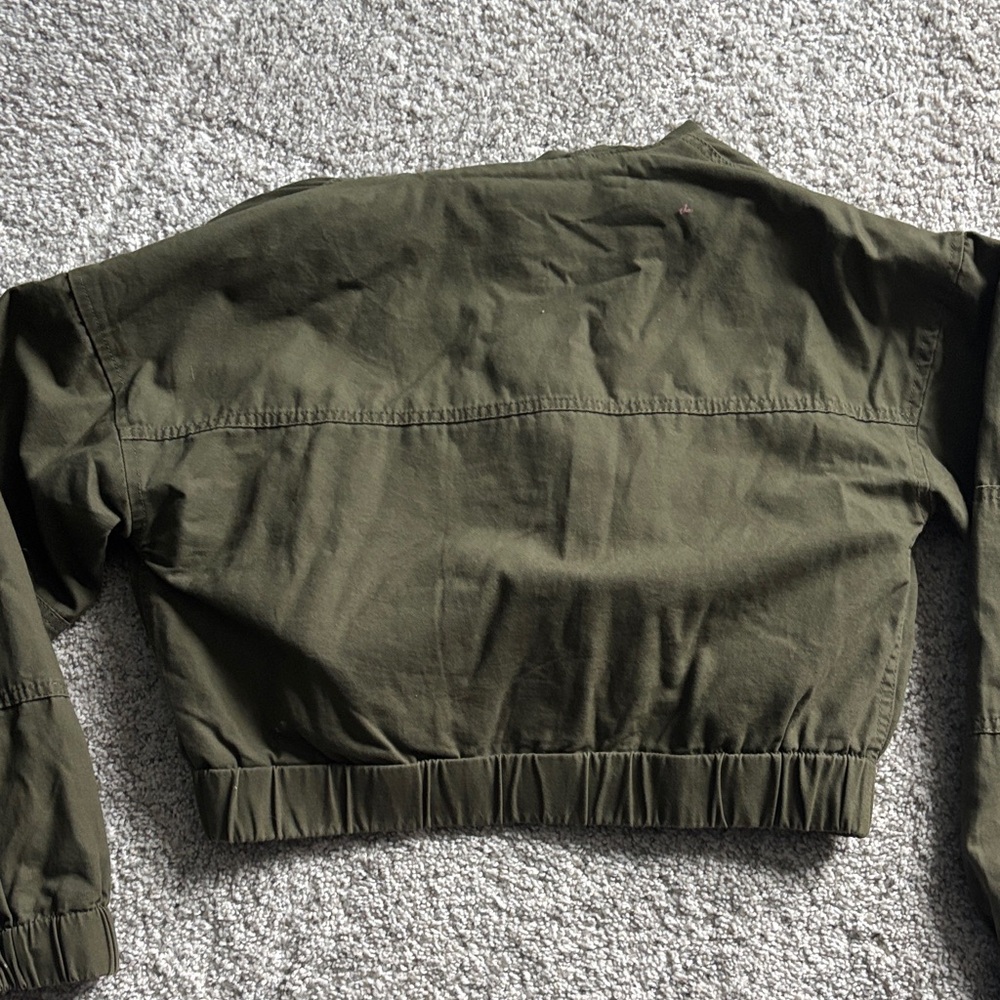 Aeropostale Olive Bomber Jacket